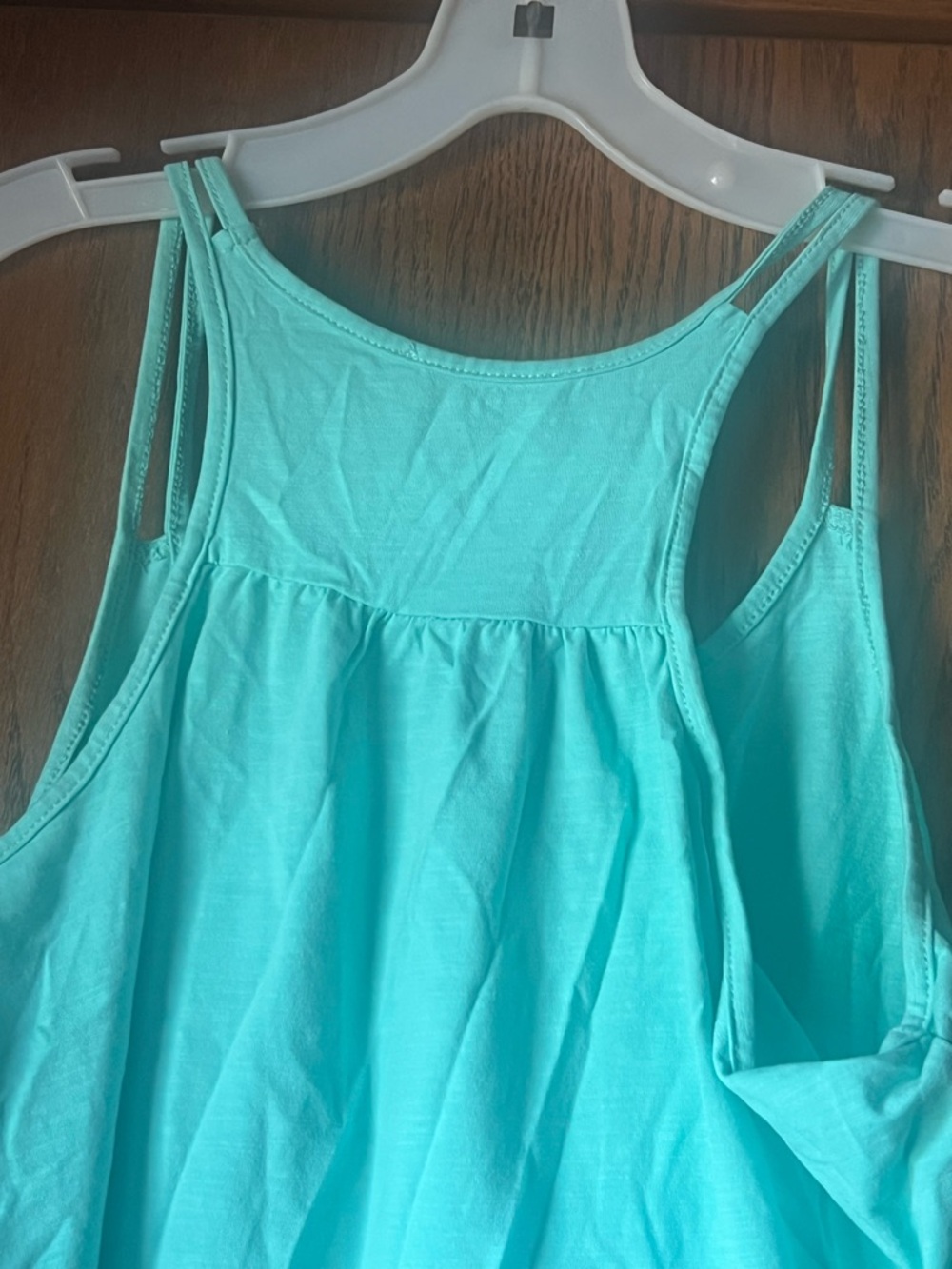 Hibelle Aqua Sleeveless Tank Top size large - Picture 5 of 5